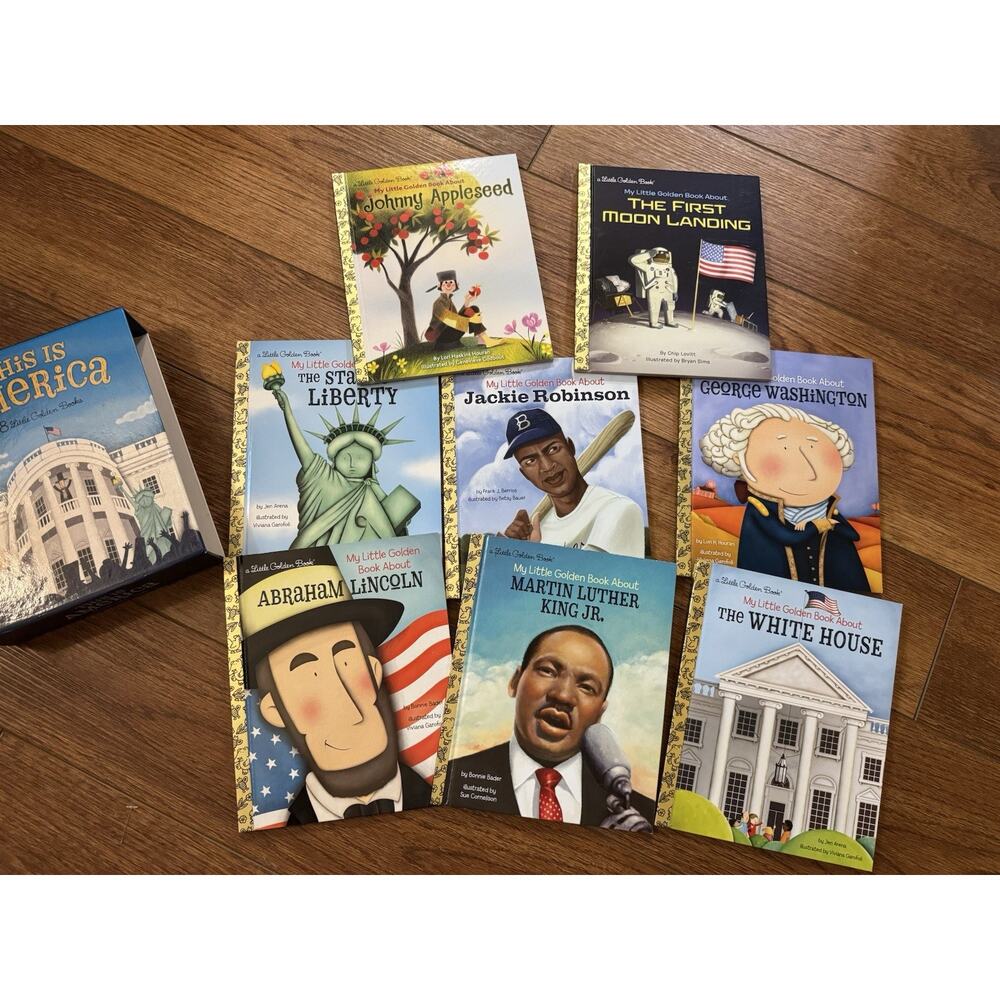 This Is America- Complete Little Golden Book Set - Picture 4 of 4